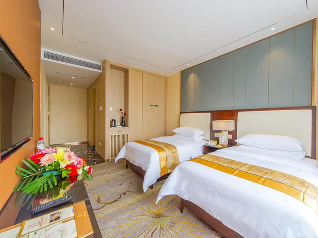 Vienna International Hotel Diecai Wanda High Speed ​​Rail Station Guilin Exteriör bild