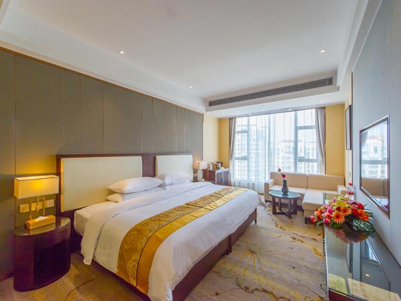 Vienna International Hotel Diecai Wanda High Speed ​​Rail Station Guilin Exteriör bild